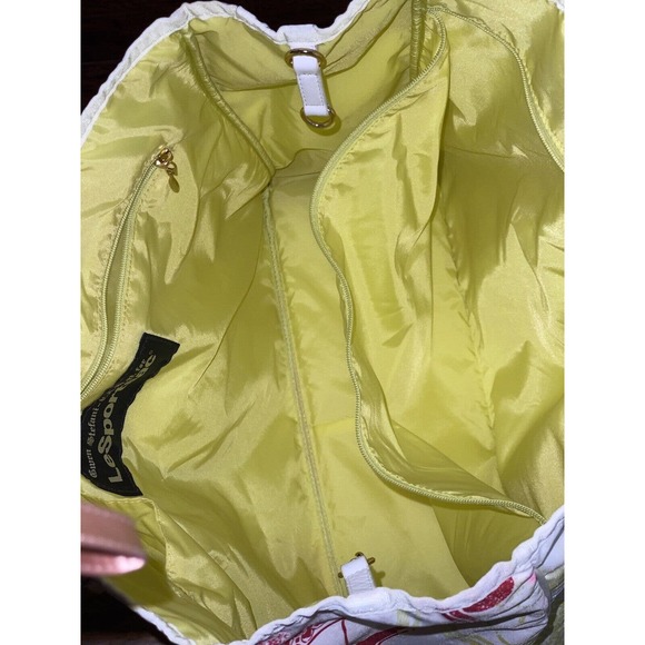 Gwen Stefani L.A.M.B. Le SportSac Preowned Large Multi Color Tattoo Tote - Picture 6 of 7